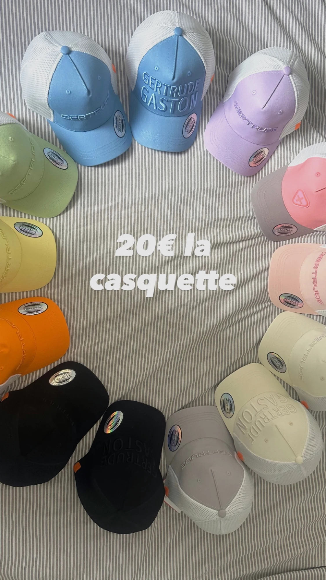 Casquette Gertrude 