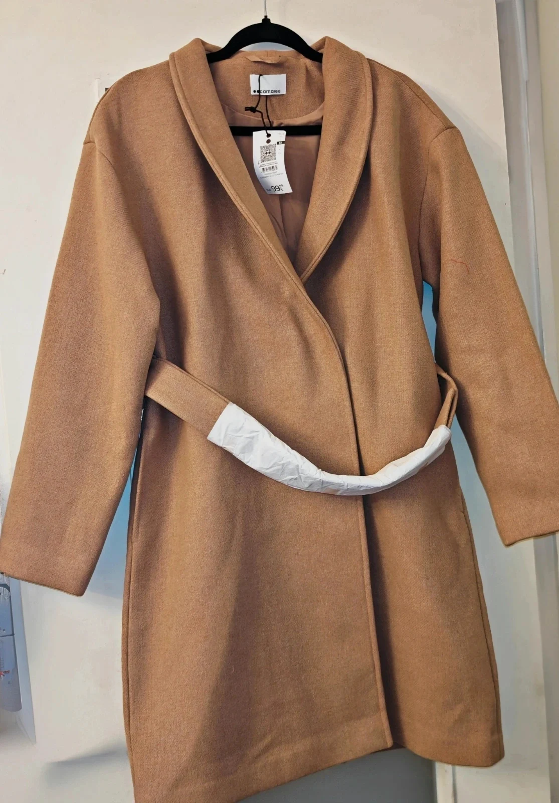Manteau long Camaïeu Camel – Neuf avec étiquette – Taille M – Camaïeu – taille M / 38 / 10
