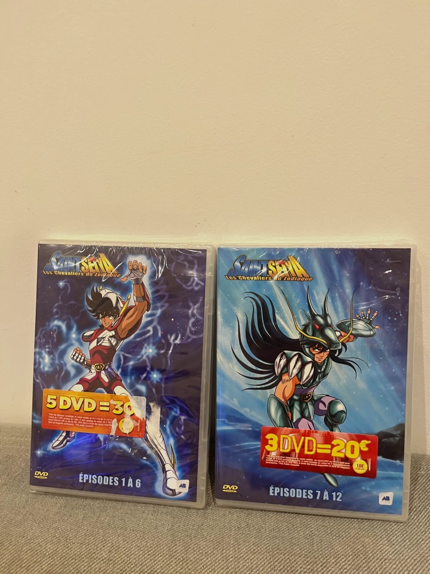 DVD. Les chevaliers du zodiaque.