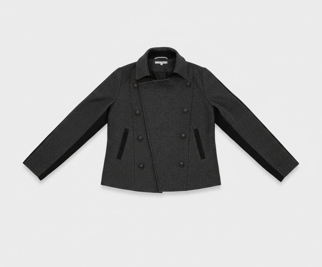 Veste élégante Etam gris foncé – Taille M 38 – Très bon état
