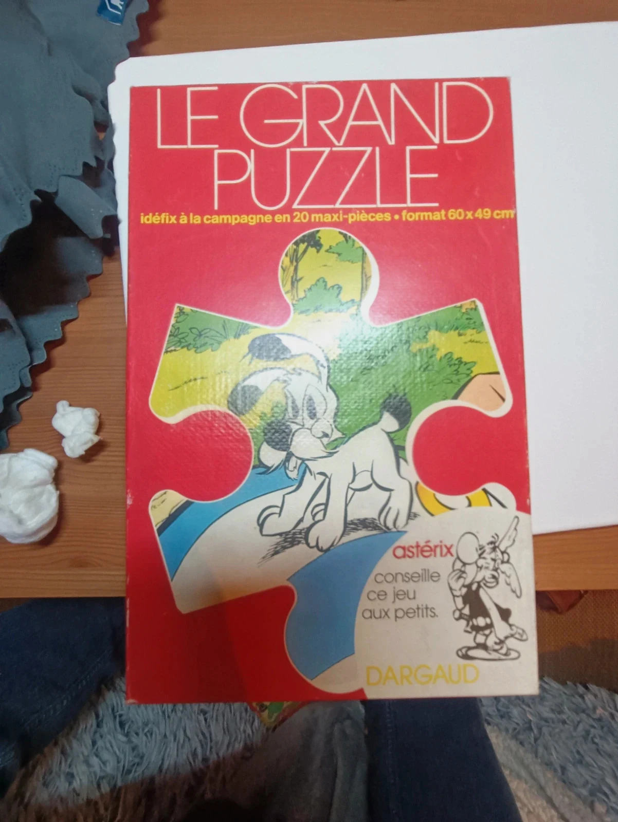 Puzzle Idefix à la campagne 1974 Dargaud – Dargaud
