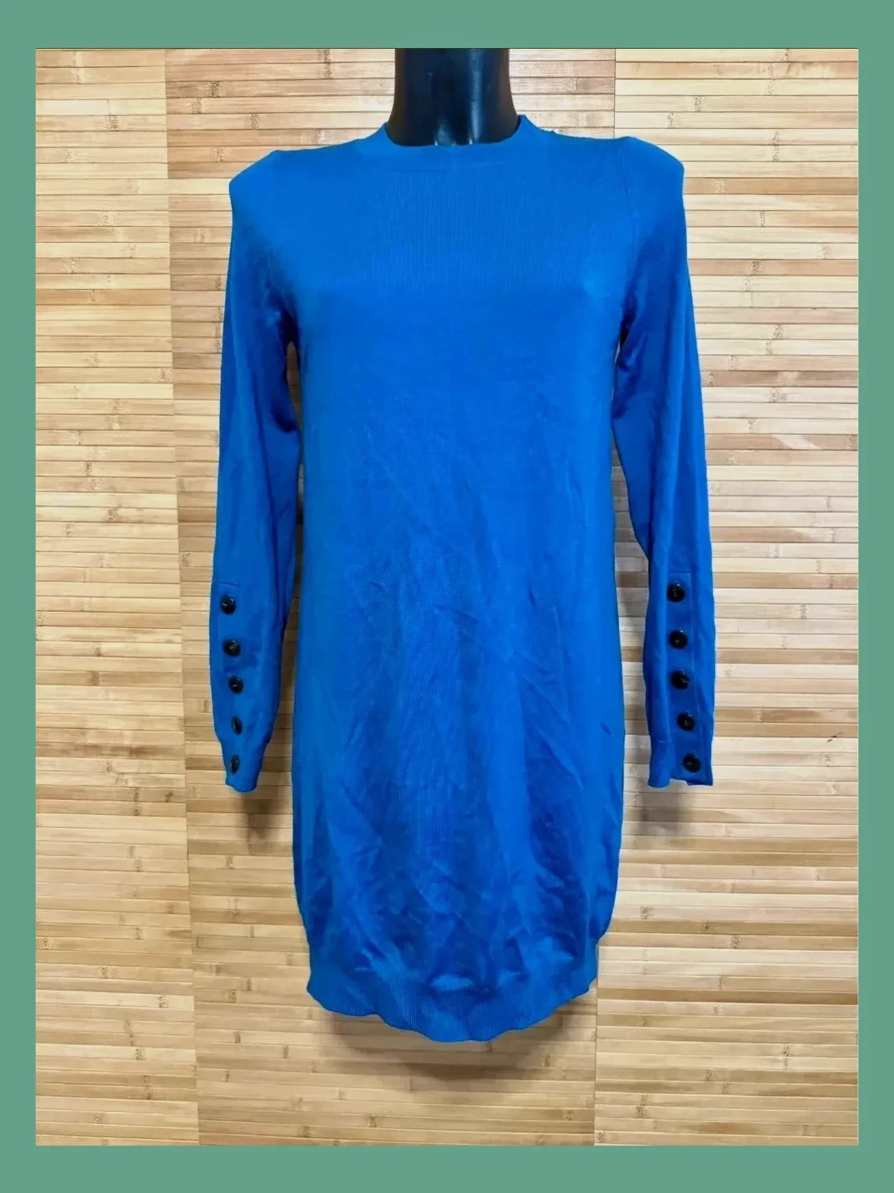 Divino vestido punto de lana , marca sezane talla XS 😍