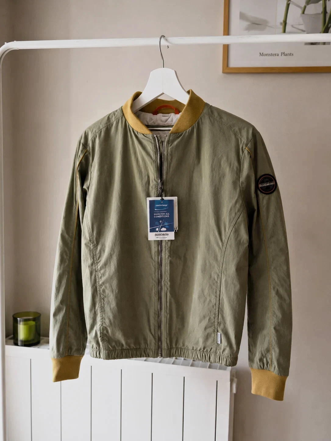 Blouson bomber Napapijri kaki Neuf Taille M