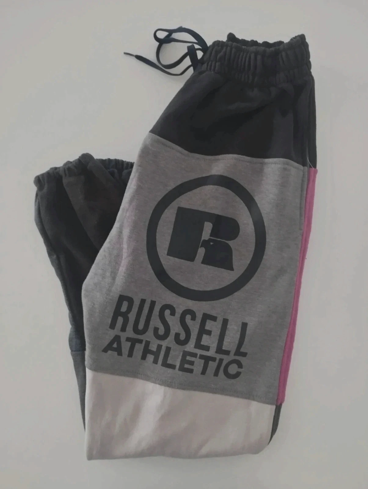 🏁 Pantalón de Chándal Vintage Russell Athletic "High Cotton" (Talla L)