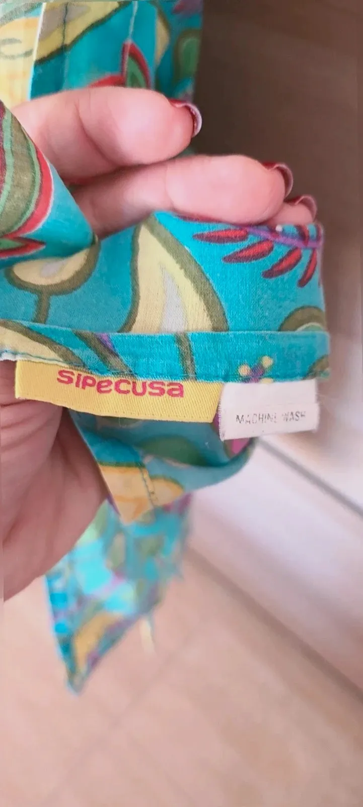 Pañuelo largo De mujer de sipecusa – Sipecusa 3