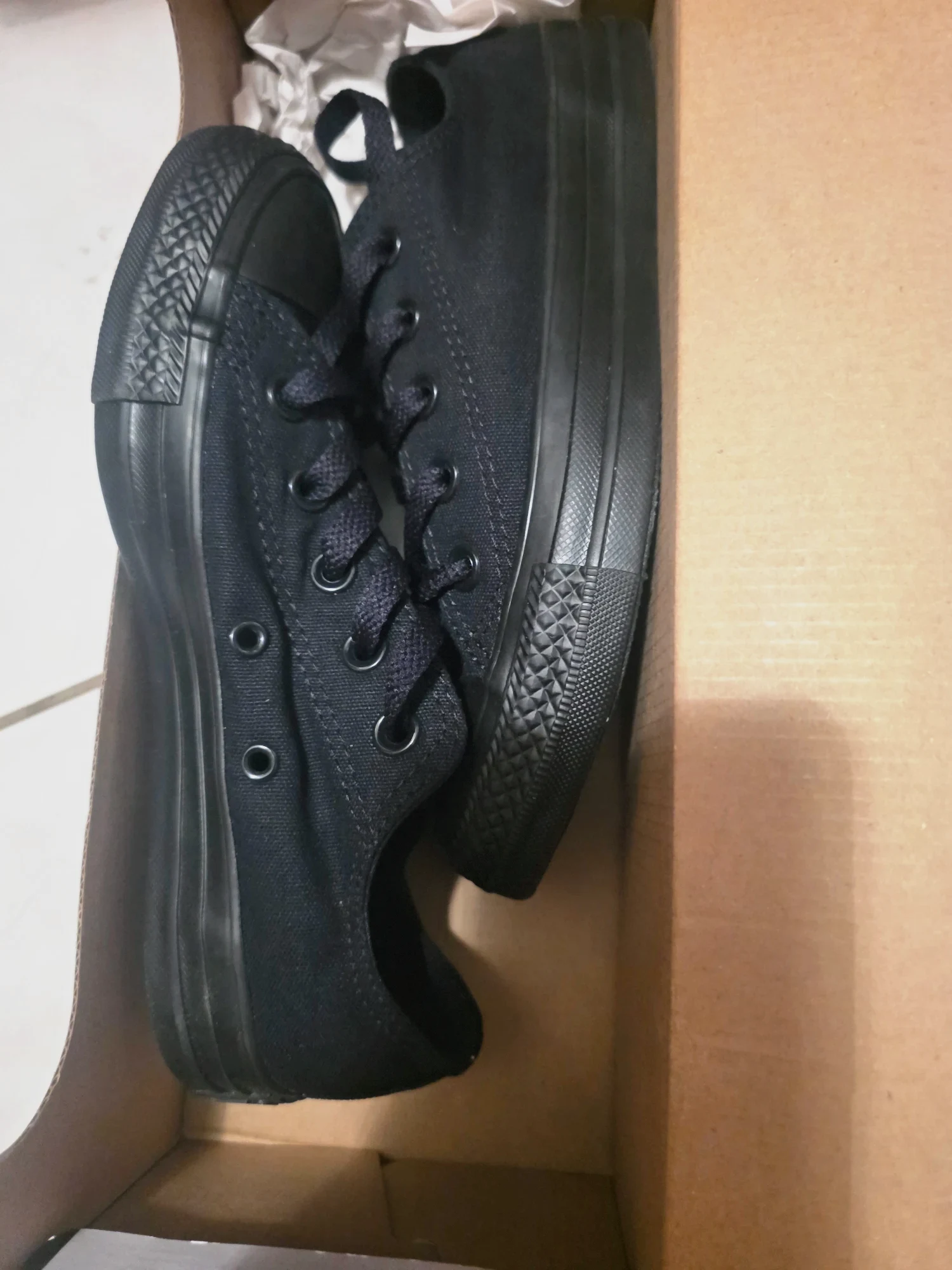 Baskets Converse Chuck Taylor All Star noires pointure 36