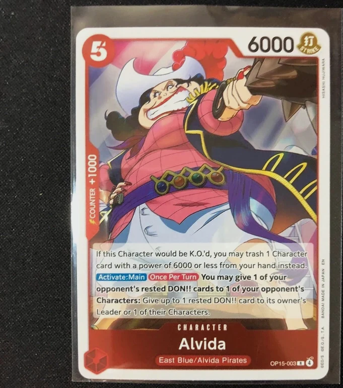 Alvida OP15-003 Rare Character