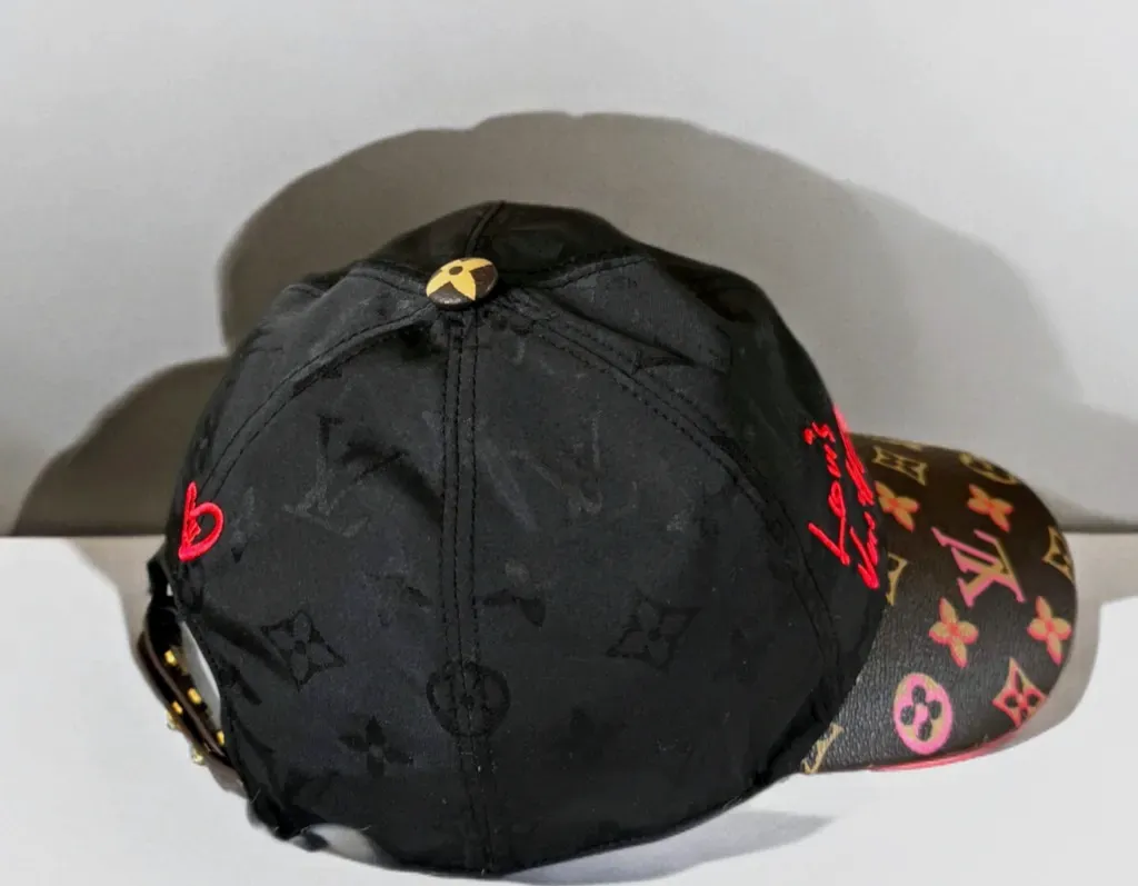 Casquette Louis Vuitton noire monogrammée – Louis Vuitton – noir – taille Taille unique 5