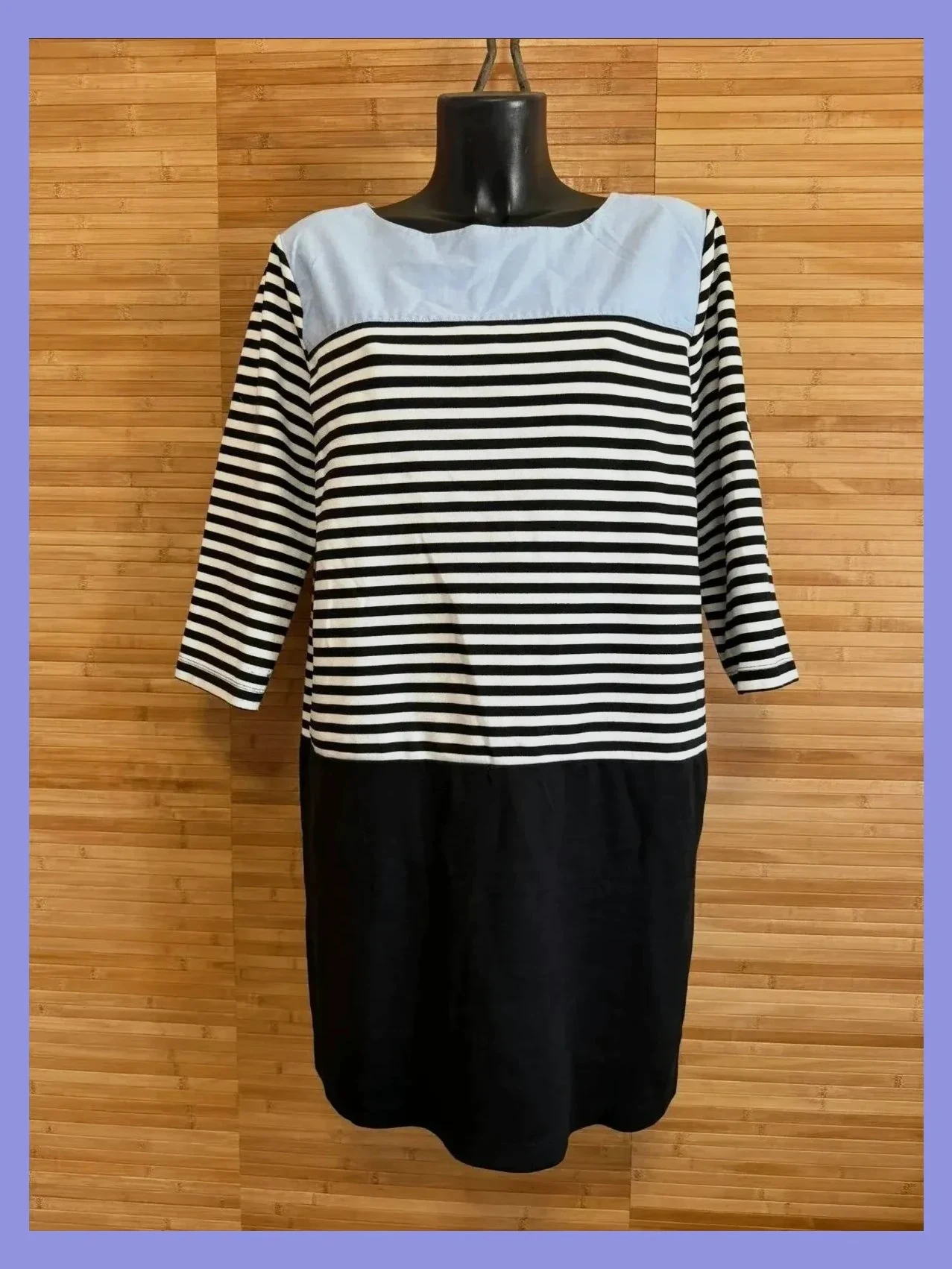 Vestido rayas corte recto de Loft , talla XL 😍 – LOFT – taille XL / 42 / 14