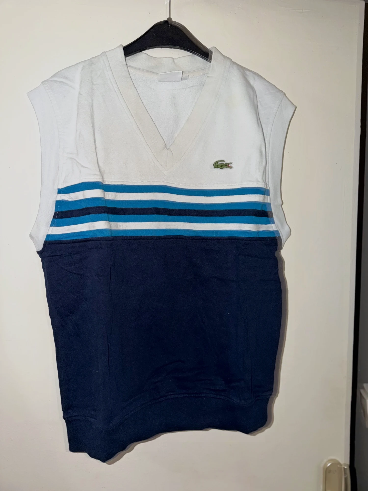 Débardeur sans manches vintage Lacoste Sport