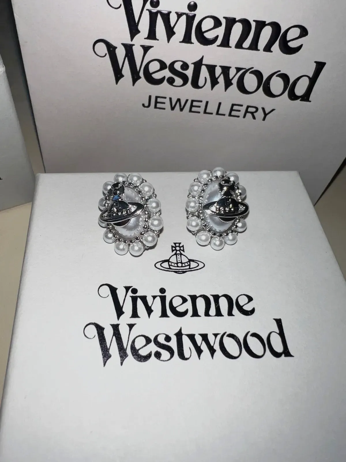 Boucles d'oreilles perles Vivienne Westwood – Vivienne Westwood – taille Taille unique 6