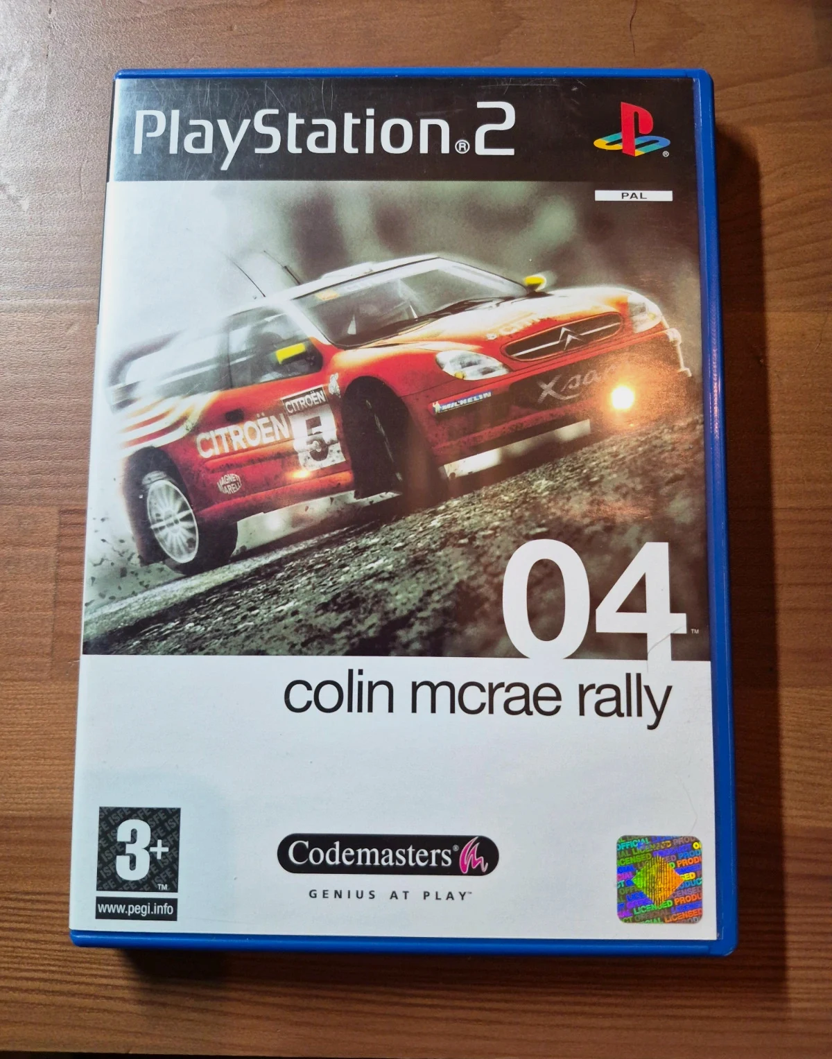 Jeu Colin Mcrae rally 04 pour PS2 complet