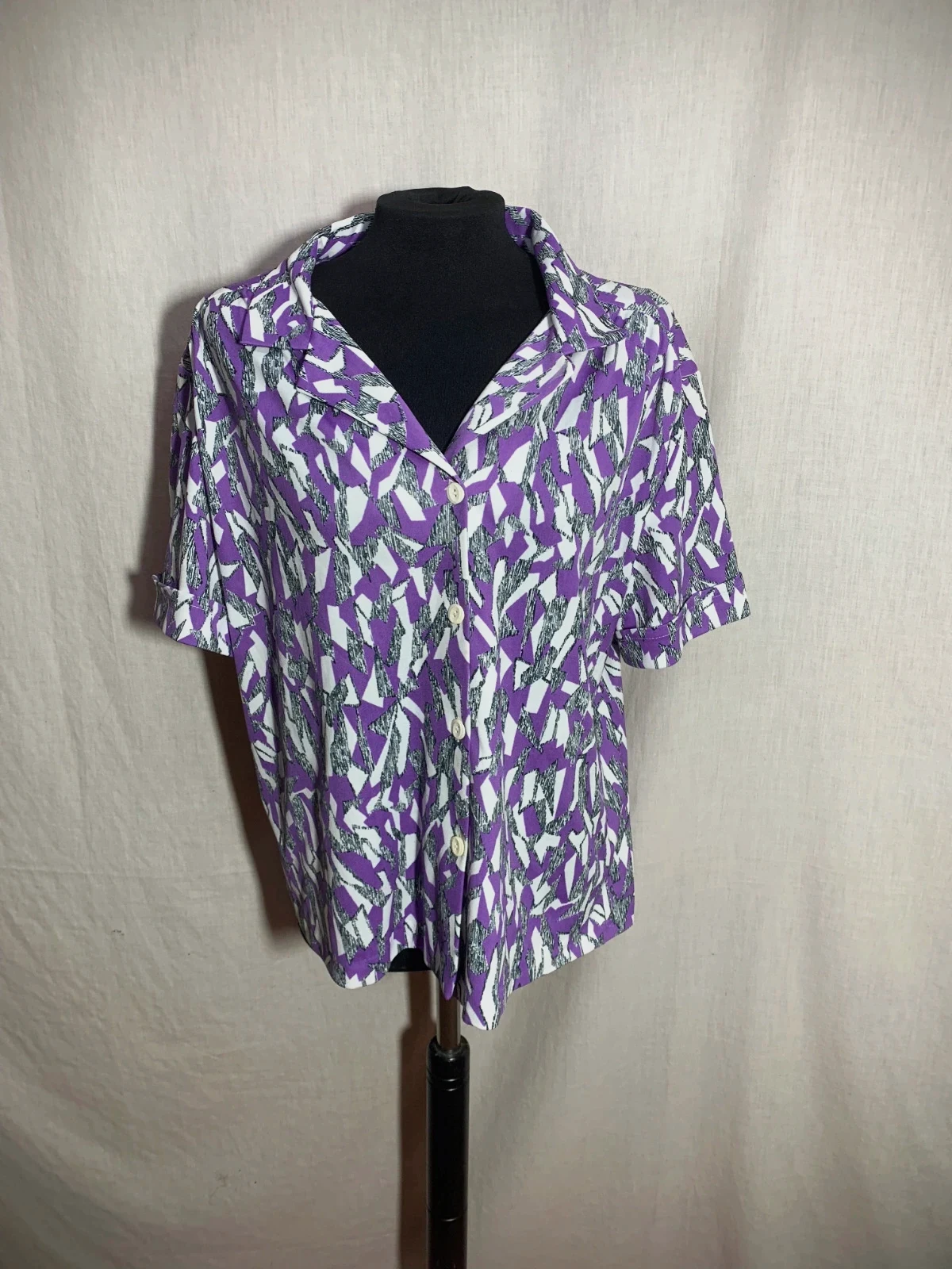 Camisa de Manga Corta | Short Sleeve Shirt | El Corte Inglés – taille 6XL / 52 / 24
