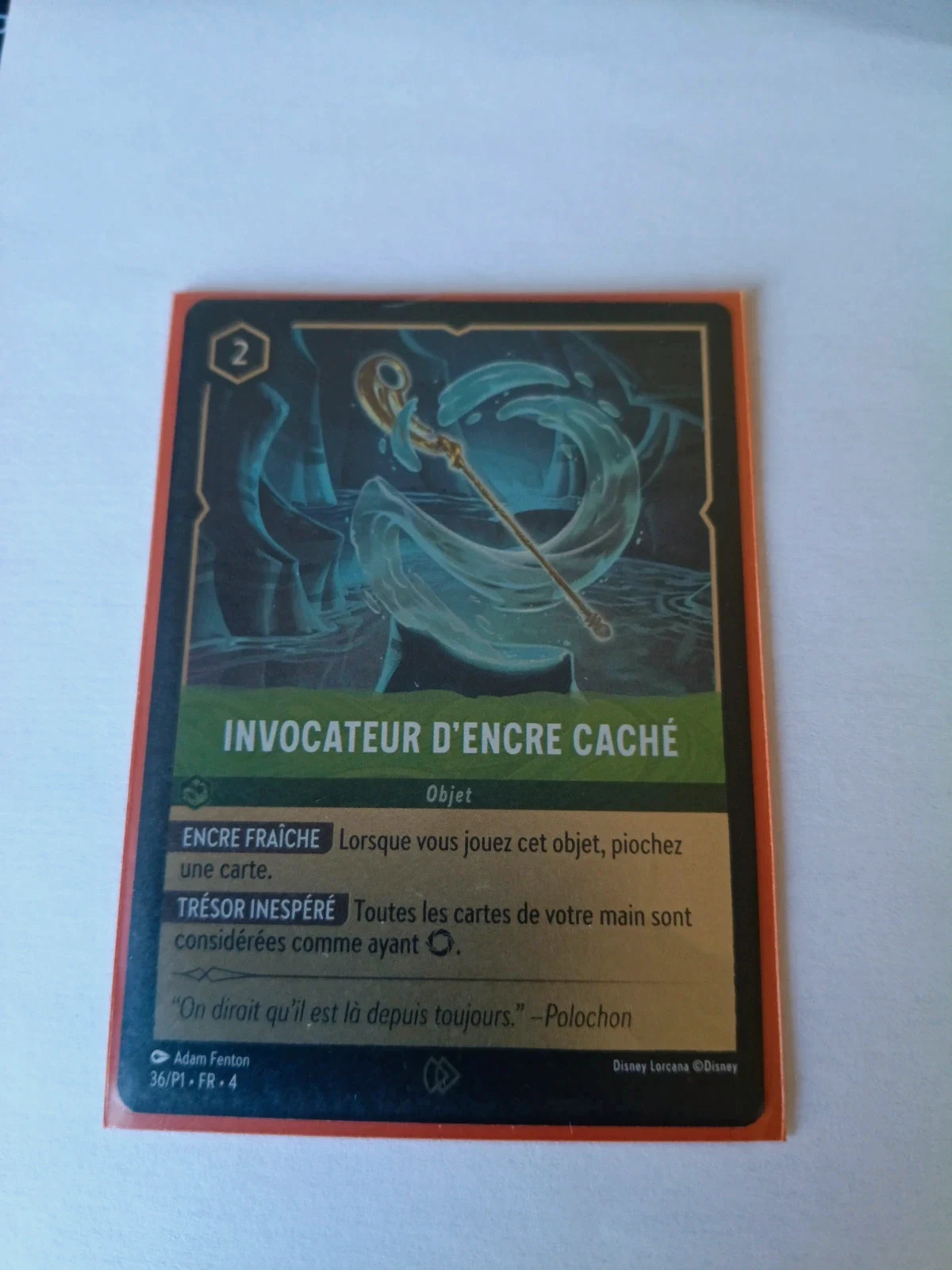 Carte promo Invocateur d encre Lorcana
