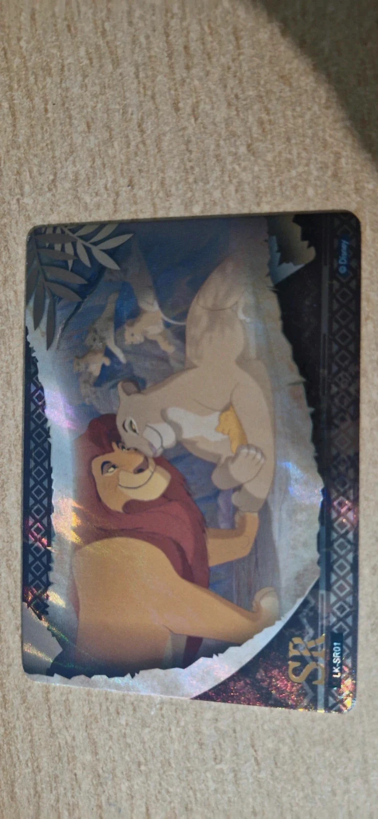 Carte le roi lion – Cardfun
