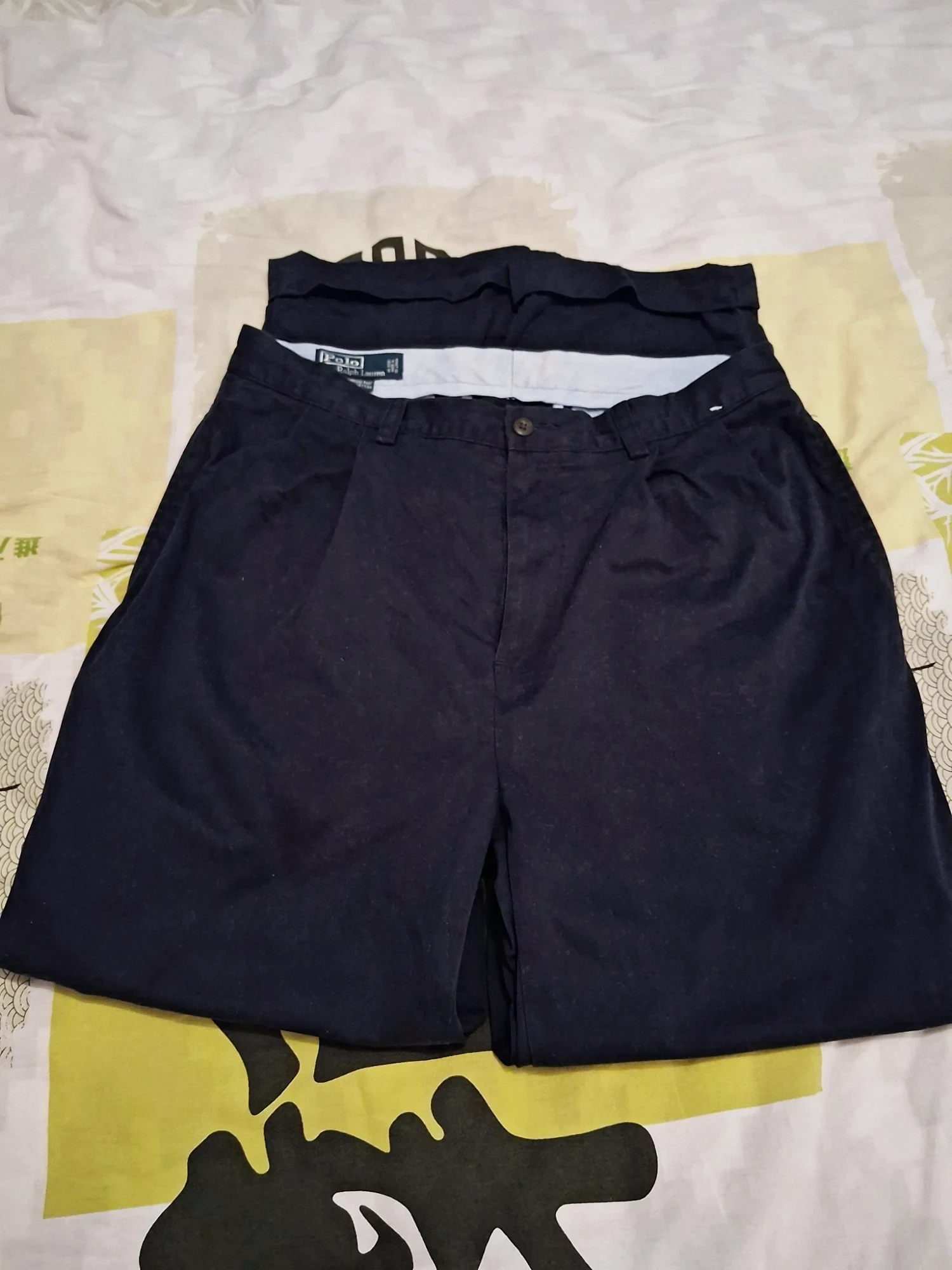 Pantalon chino Polo Ralph Lauren bleu marine