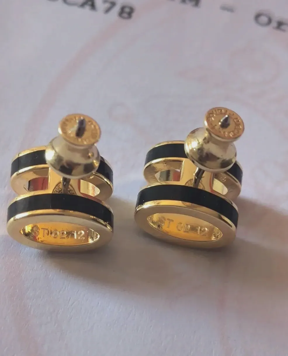 Boucles d'oreilles Hermès H dorées Pop H  – Hermès – doré – taille Taille unique 6