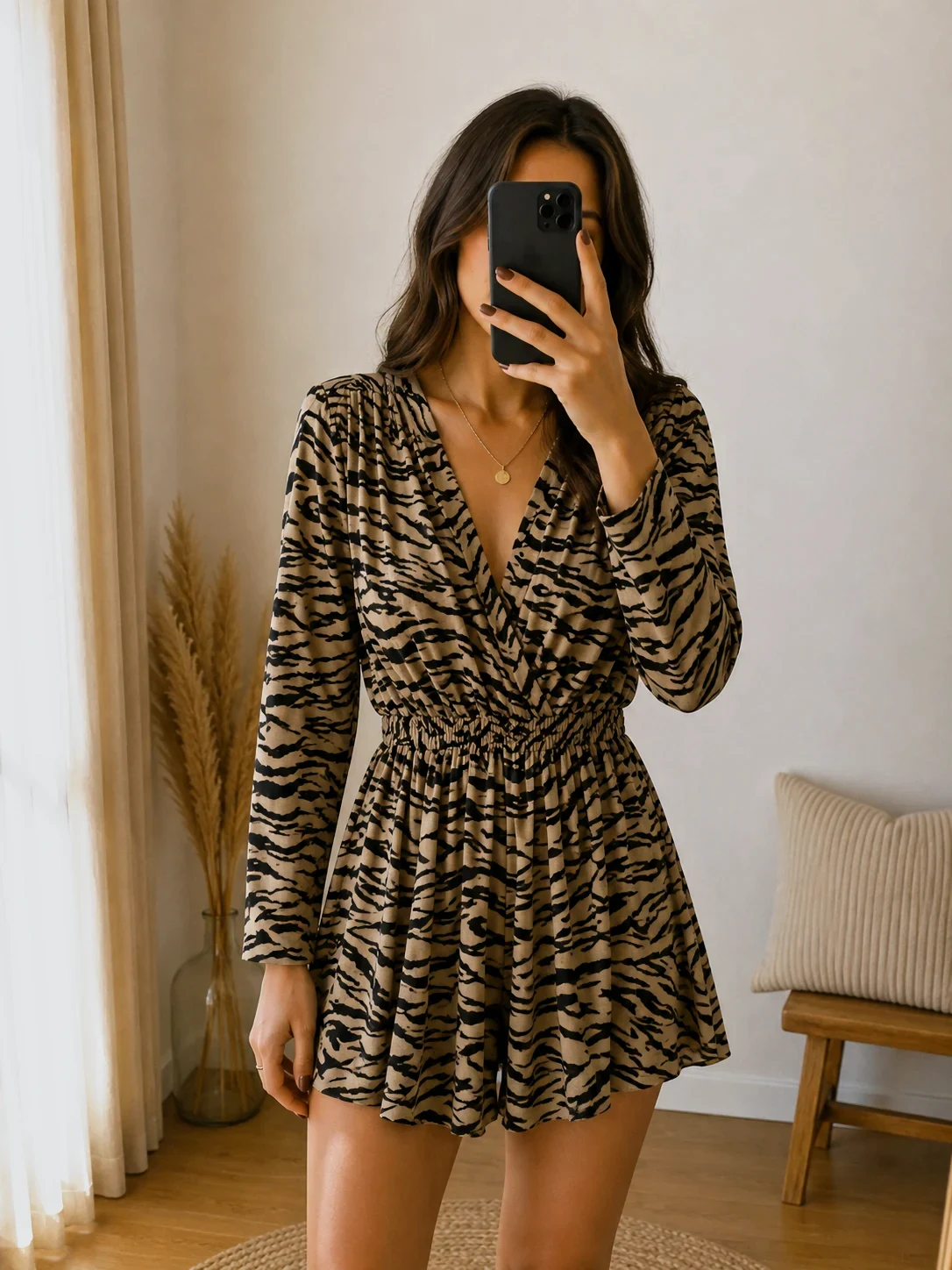 Robe zébré Zadig & Voltaire modèle Rinka Tiger taille S neuf avec étiquette 