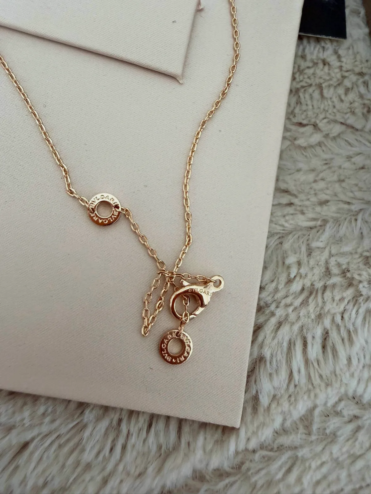 Collier Bvlgari or rose pendentif – Bvlgari – or rose 8