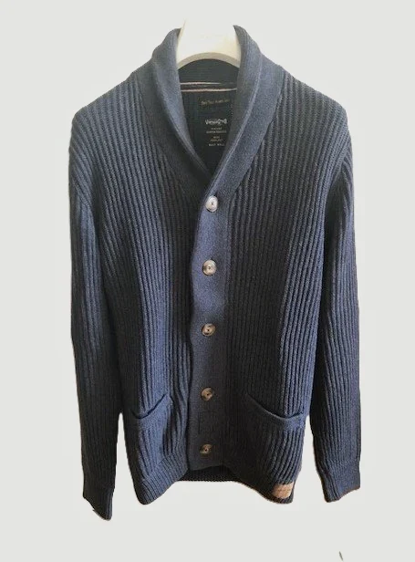 Gilet JACK&JONES Vintage taille L Bleu-gris Homme