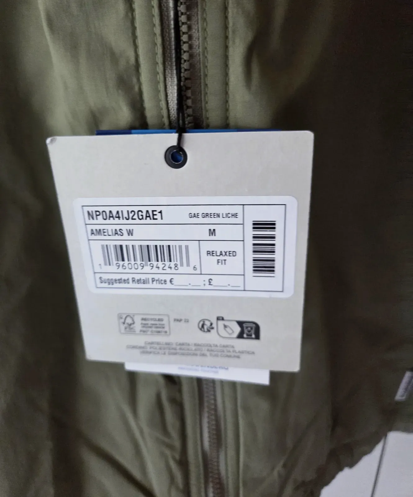 Blouson bomber Napapijri kaki Neuf Taille M – Napapijri – kaki – taille M 6