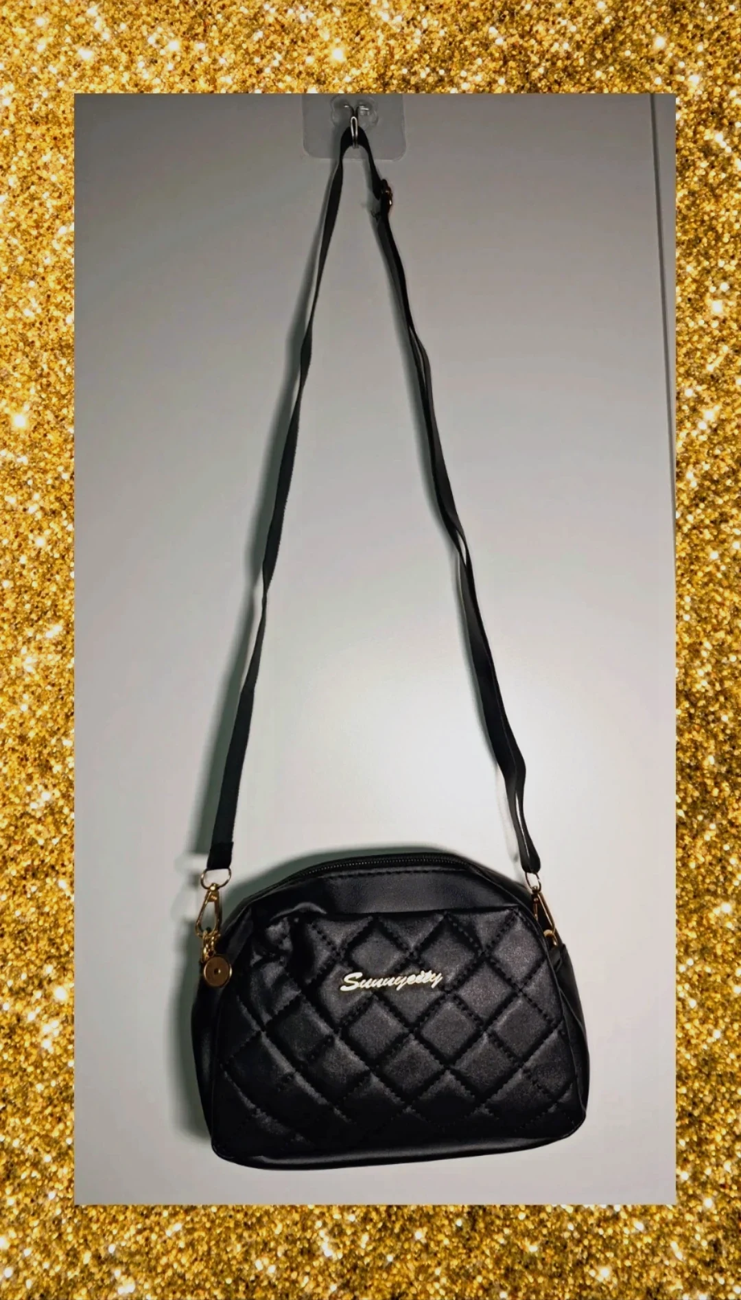Bolso mano negro crossbody Sunnycity