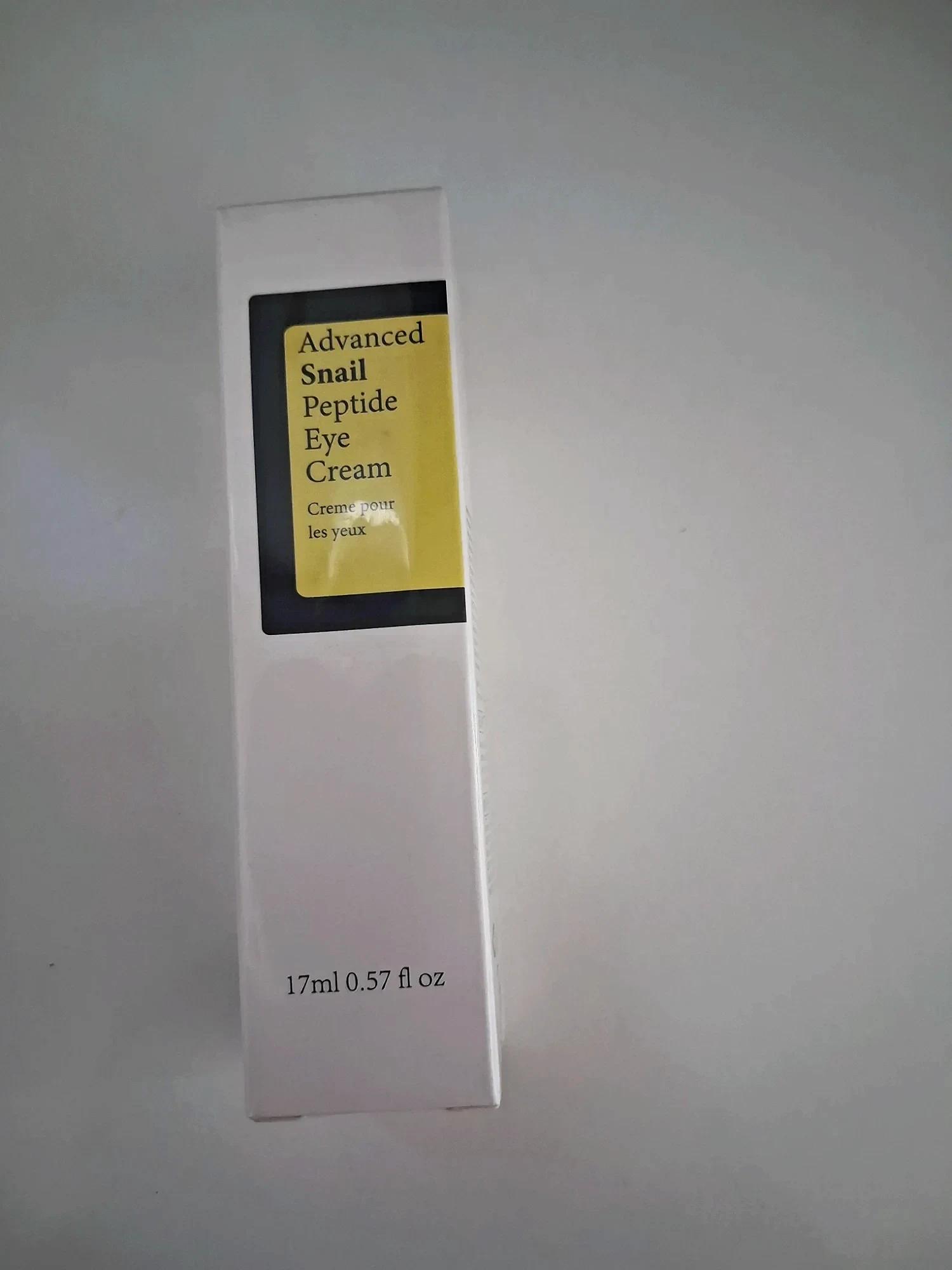 Soin contour des yeux Advanced Snail Peptide Eye Cream 17 ml
