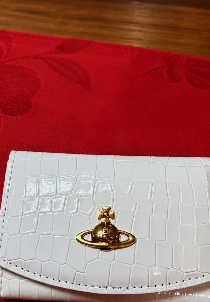 Petit portefeuille Vivienne Westwood – Vivienne Westwood – blanc/écru 4