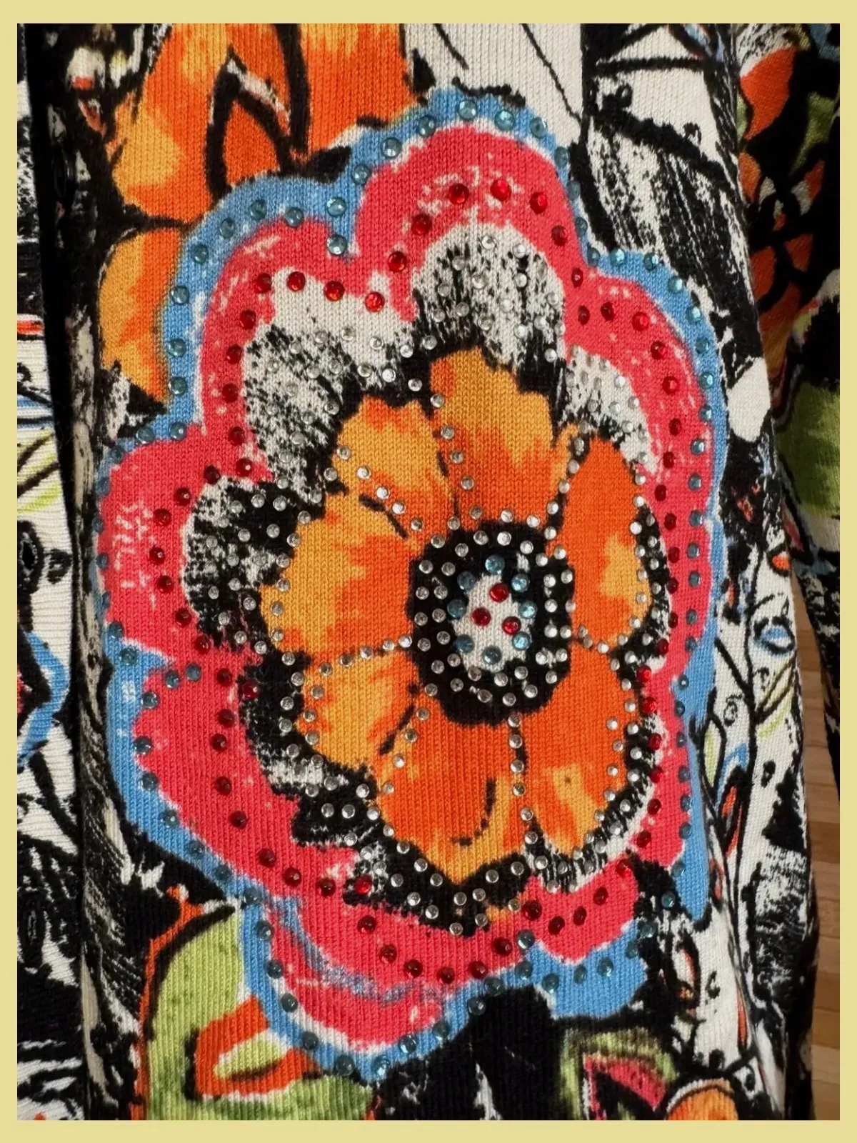 Divino cárdigan flores de Amy Vermont talla 46 😍 – Amy Vermont – taille XXXL / 46 / 18 4
