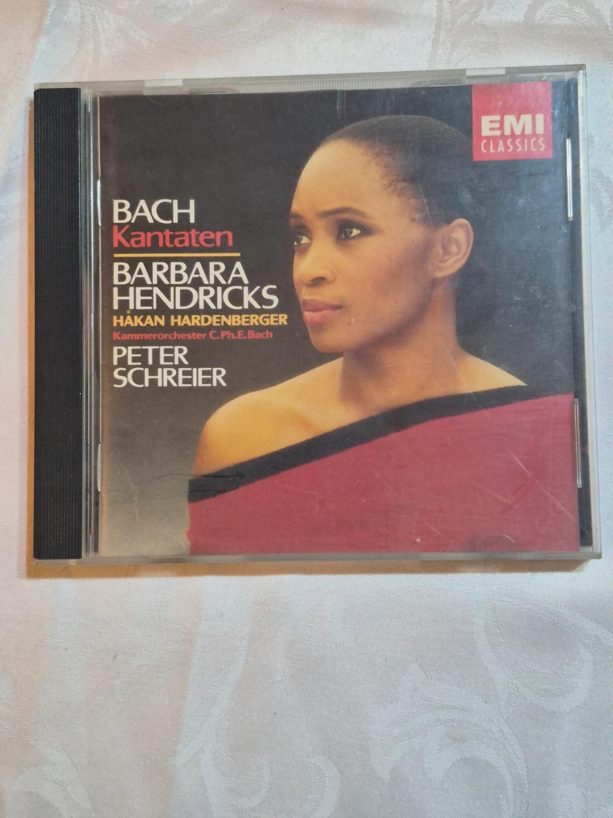 Cd Barbara Hendricks "bach Kantaten"