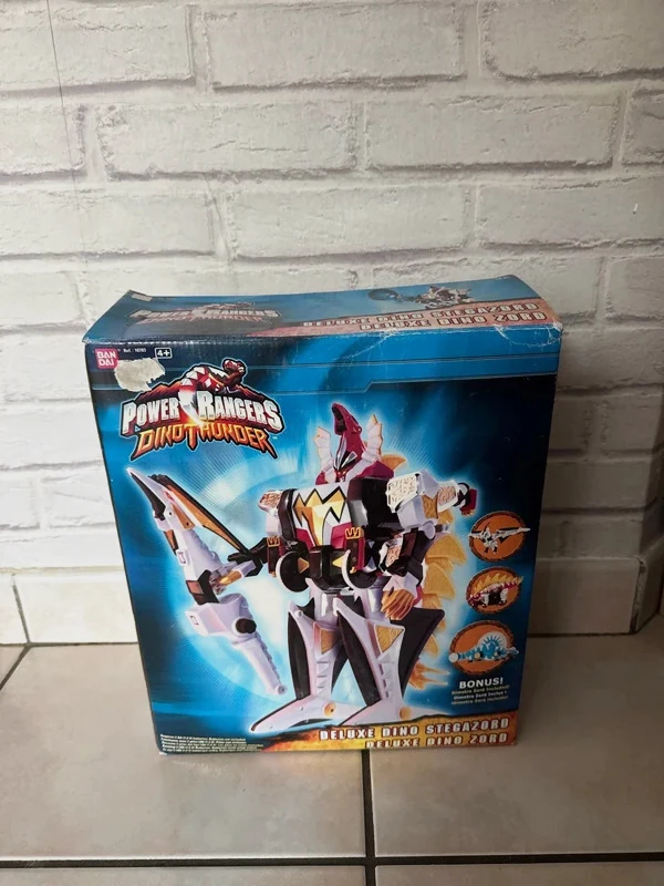 Power Rangers Dino Thunder Abaranger DX Killeroh Megazord Chogokin Bandai avec boîte et cale – Power Rangers – taille Taille unique