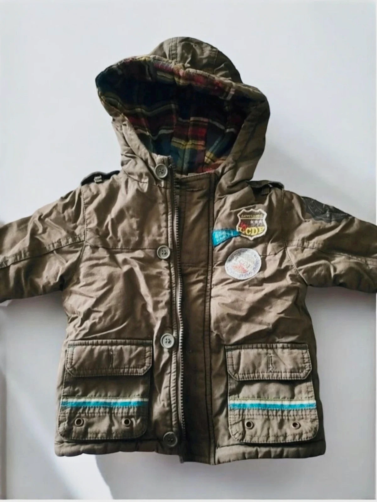 Parka jacket for baby boy