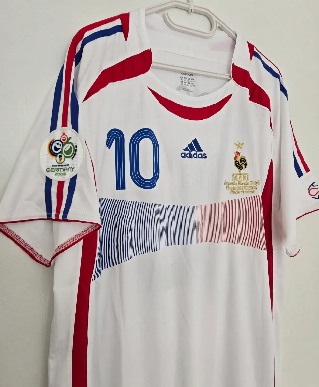 Maillot Adidas France Finale 2006 Zidane 10 – Adidas – taille XXL 2