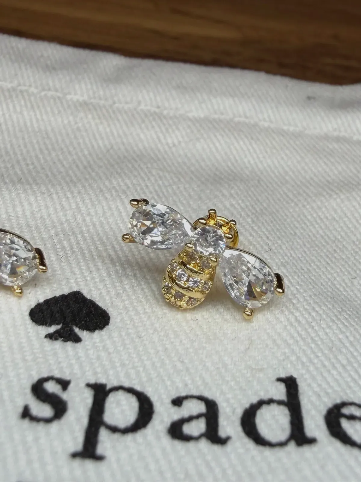Boucles d'oreilles abeille Kate Spade New York – Kate Spade – doré – taille Taille unique 4