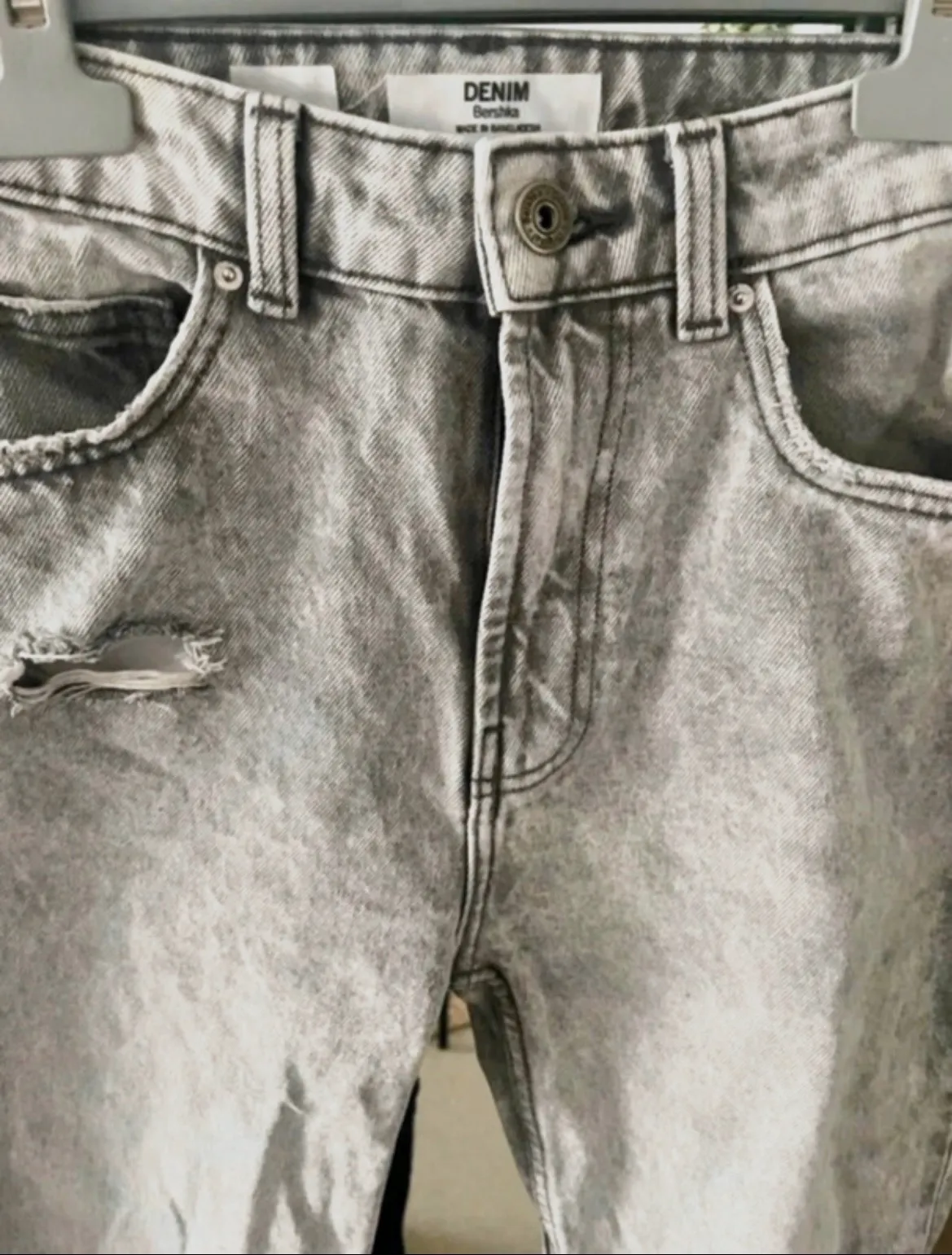 Jean bershka gris – Bershka – taille 34 2