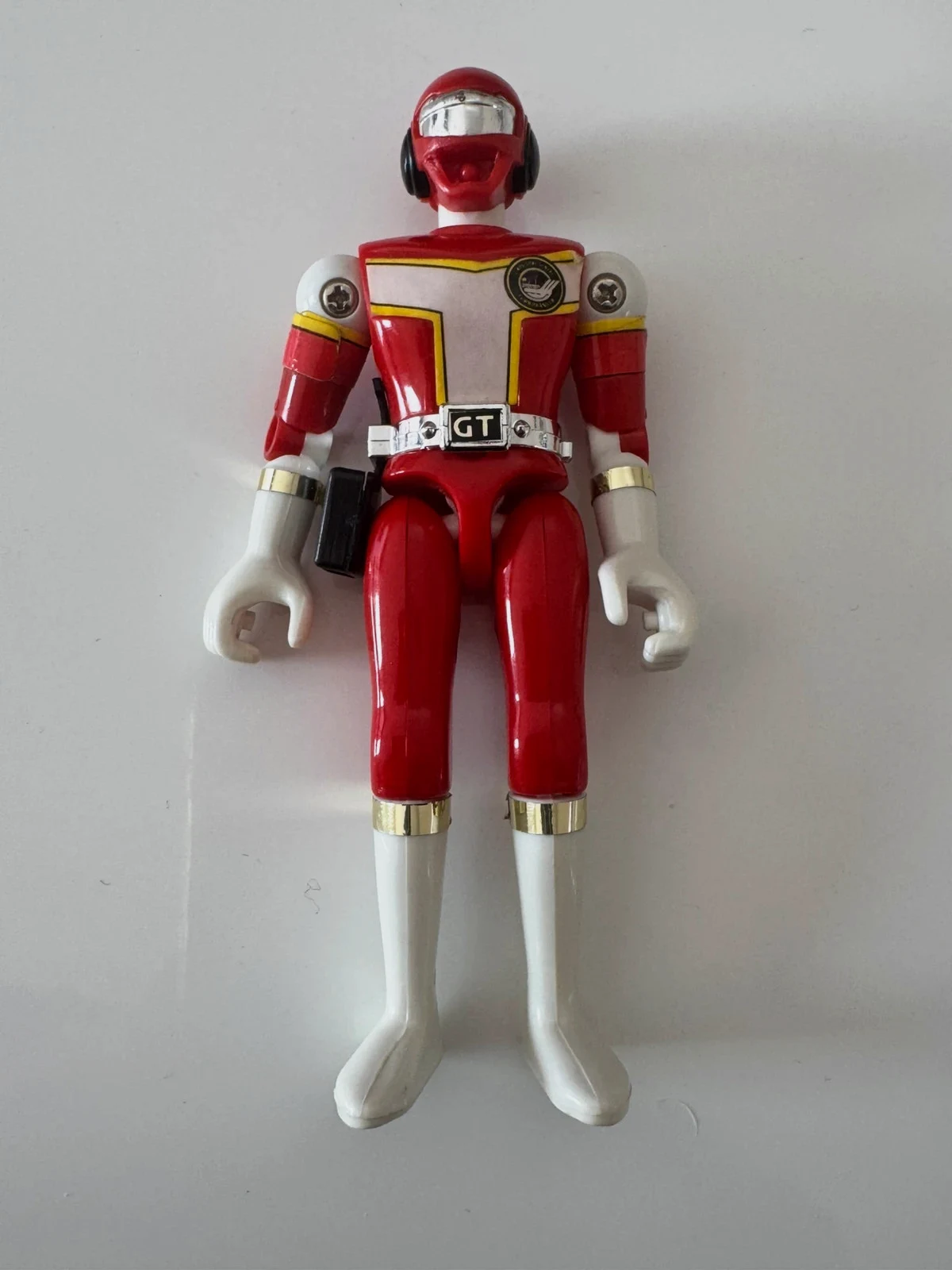 figurine Power Rangers Turbo Rouge Gt bandai 1988