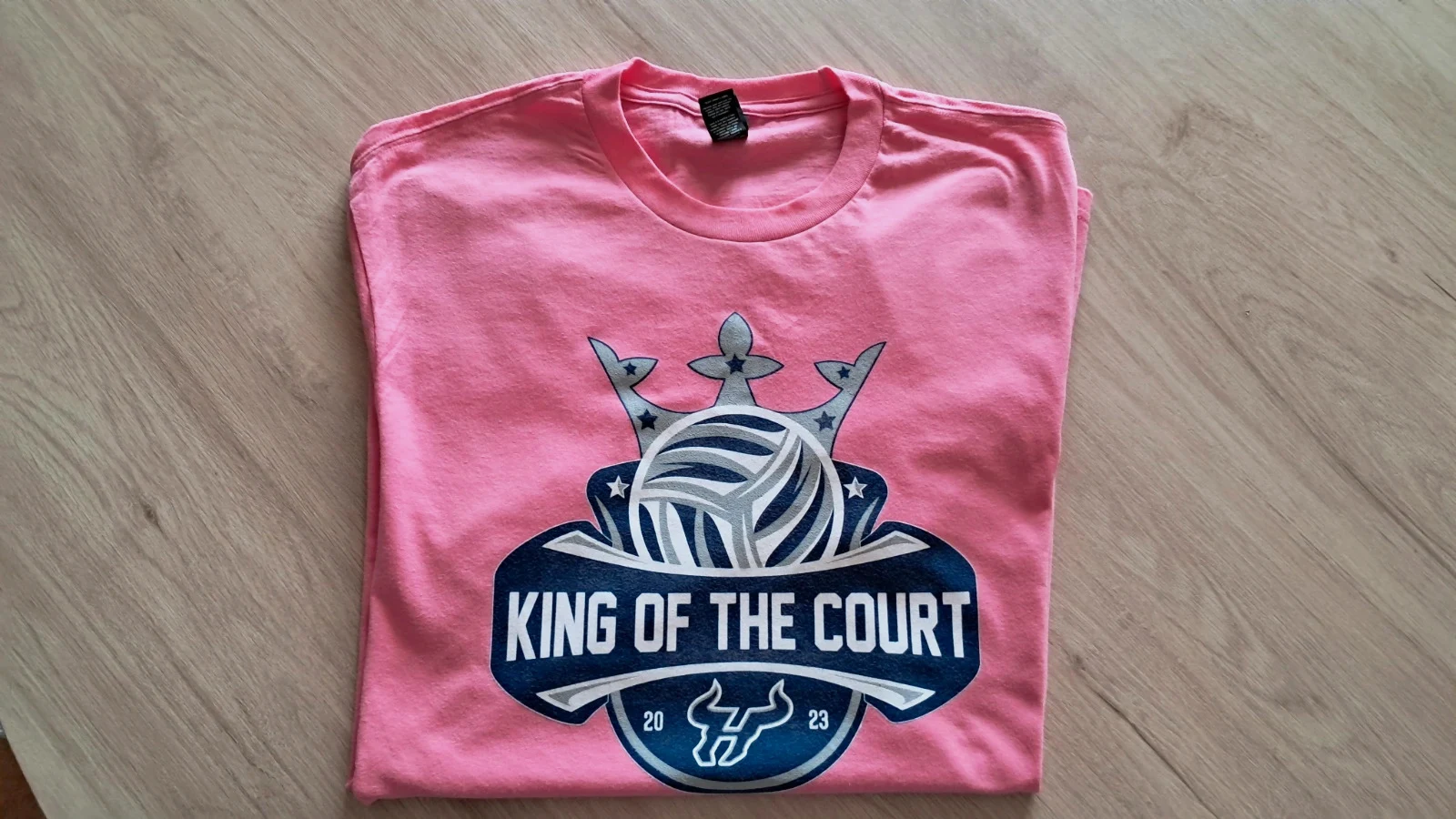 T-shirt rose King of the Court USF Bulls 2023 volley T-shirt imprimés