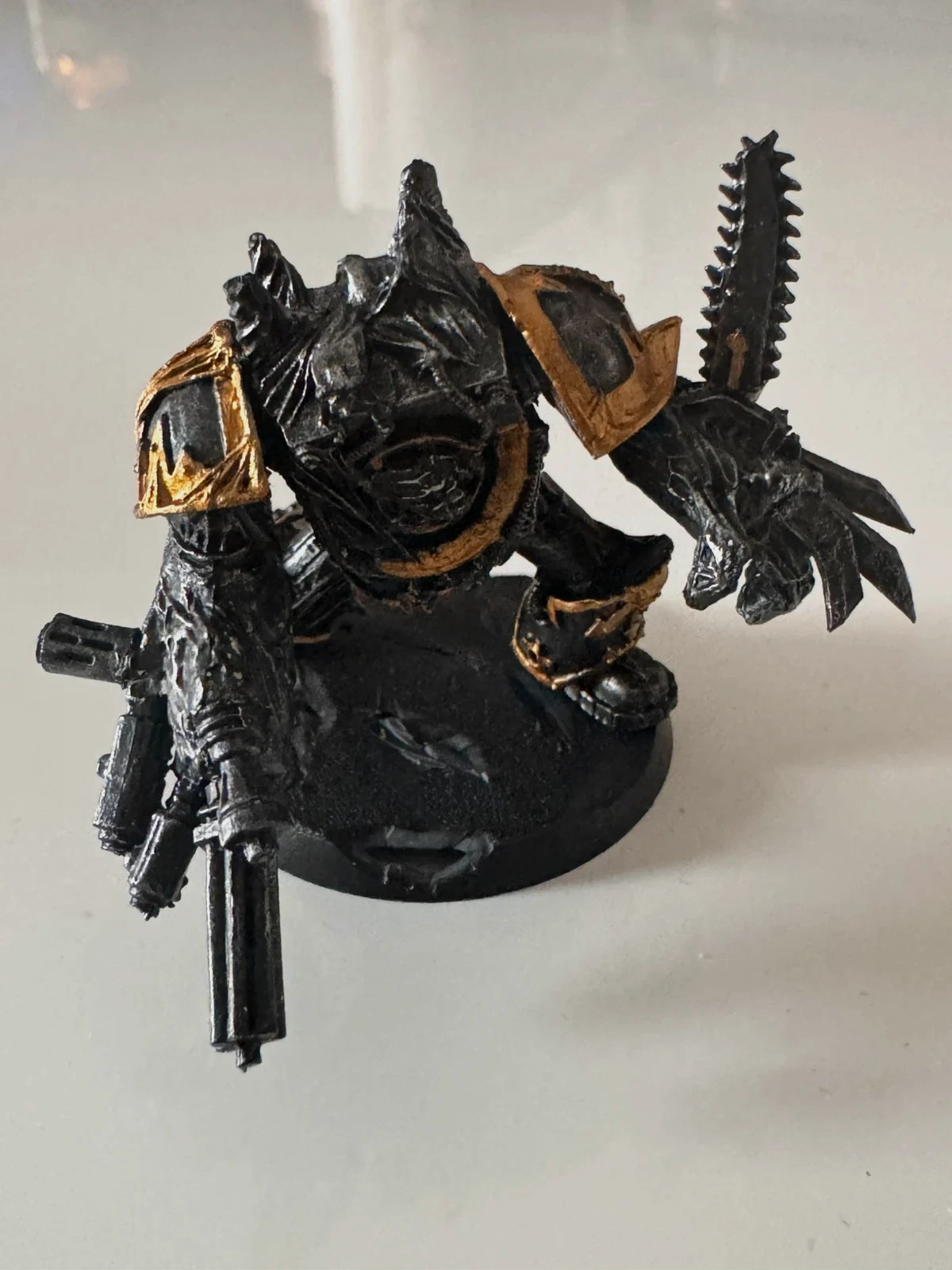 Warhammer 40k Terninator Lourd Iron Warriors Chaos ( N2 ) en métal
