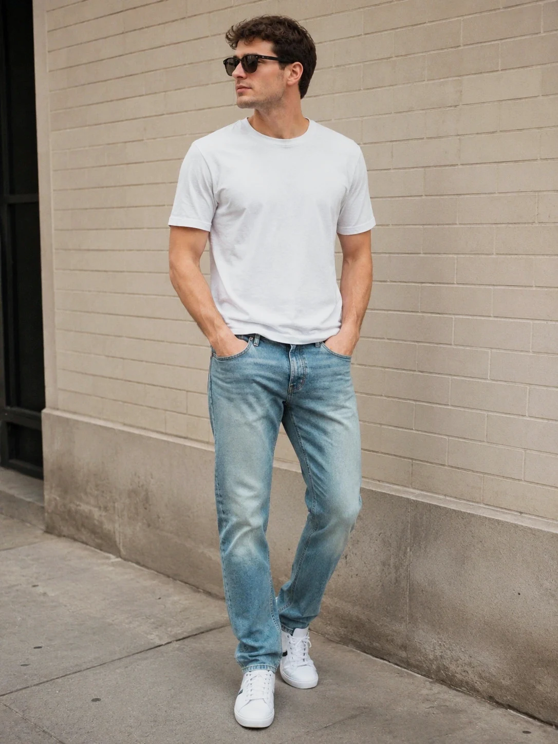 Jean Celio Denim Bleu Délavé – Taille 44 – Très bon état👖