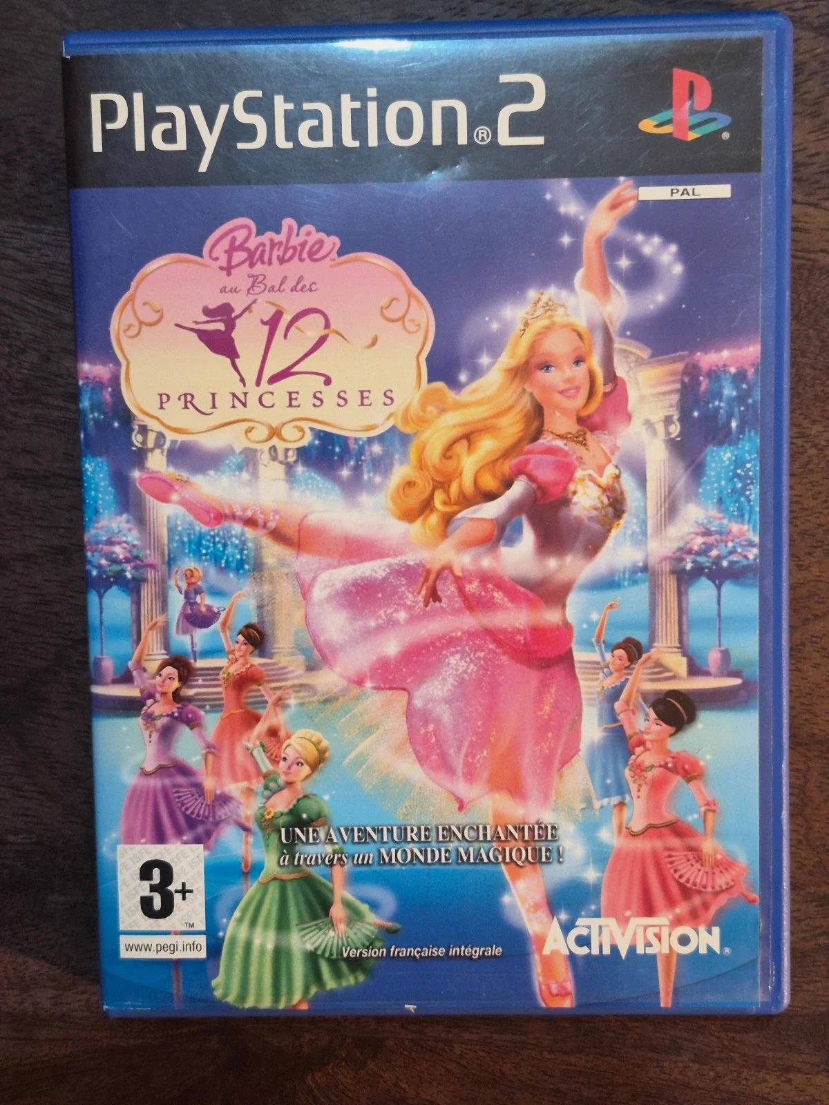 Jeu PS2 - Barbie au Bal des 12 Princesses - Complet / Version FR