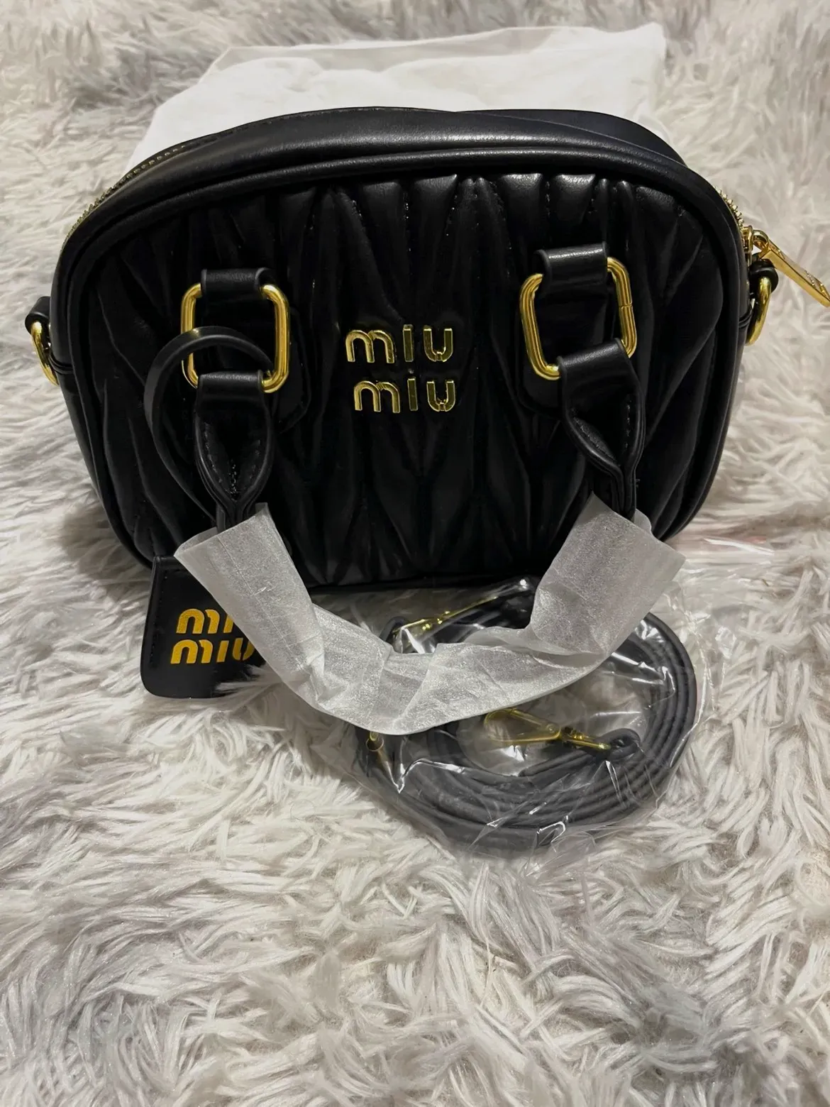 Sac à main Miu Miu noir – Miu Miu – taille Taille unique 2
