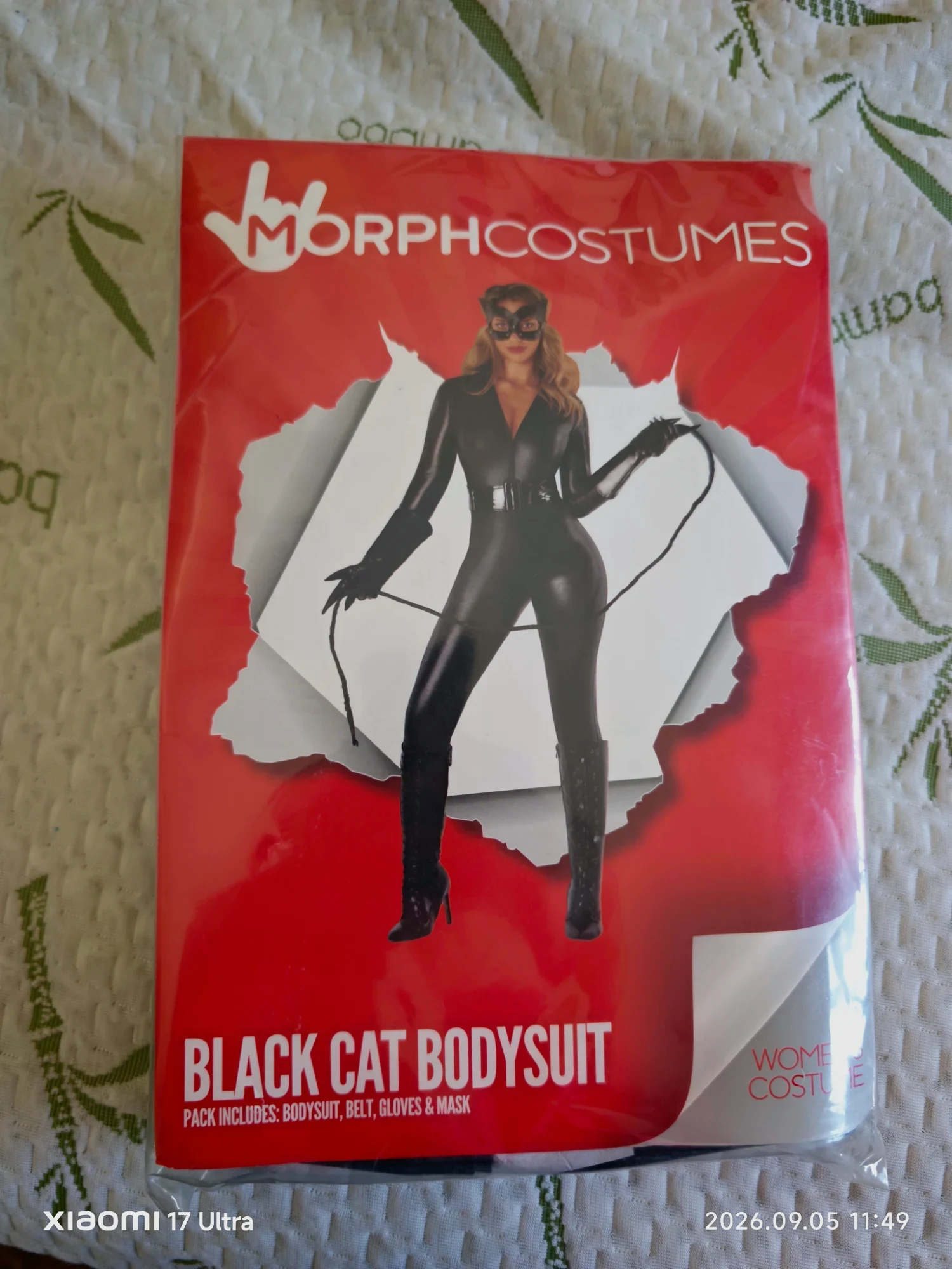 Disfraz Gata Negra / Catwoman (Morph Costumes) - Talla L/XL