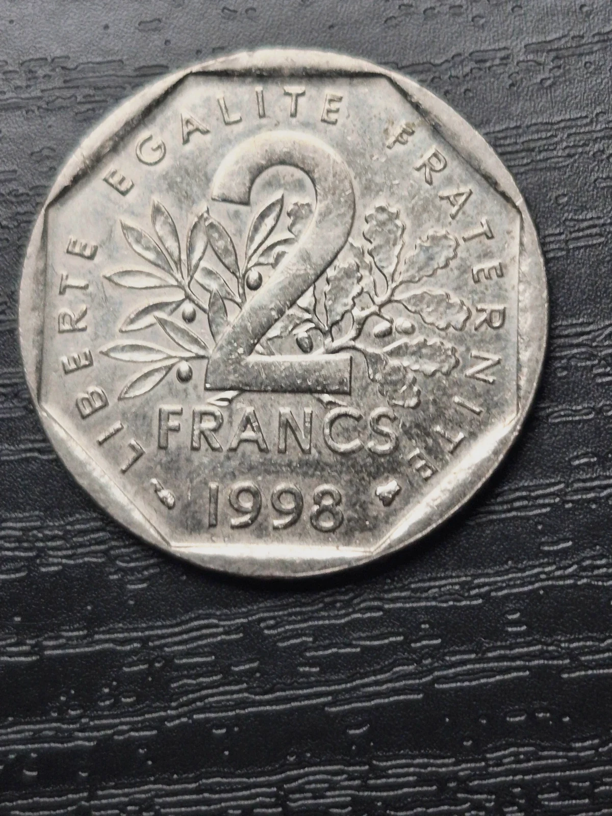 Pièce 2 Francs 1998 Semeuse