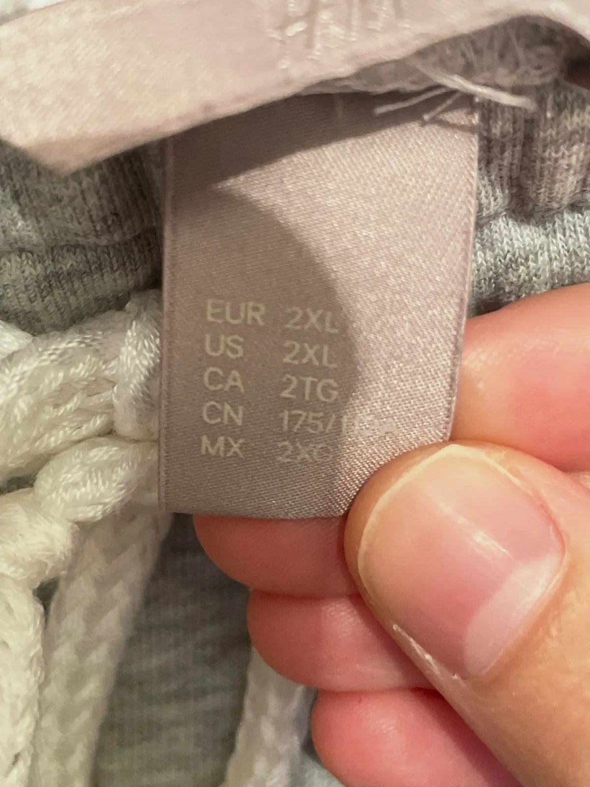 Pantalón de Chándal Gris H&M - Talla XXL NuevoS – H&M – taille XXL / 44 / 16 2