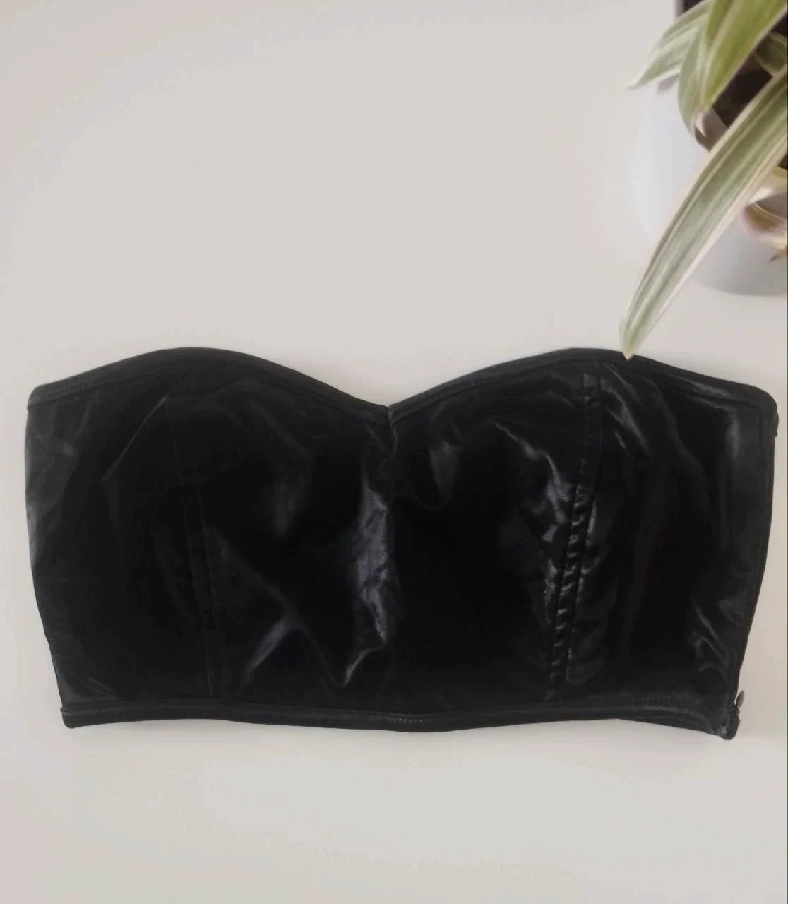 🖤 Espectacular Top Palabra de Honor Negro - Denny Rose - Talla XS - Nuevo con etiqueta