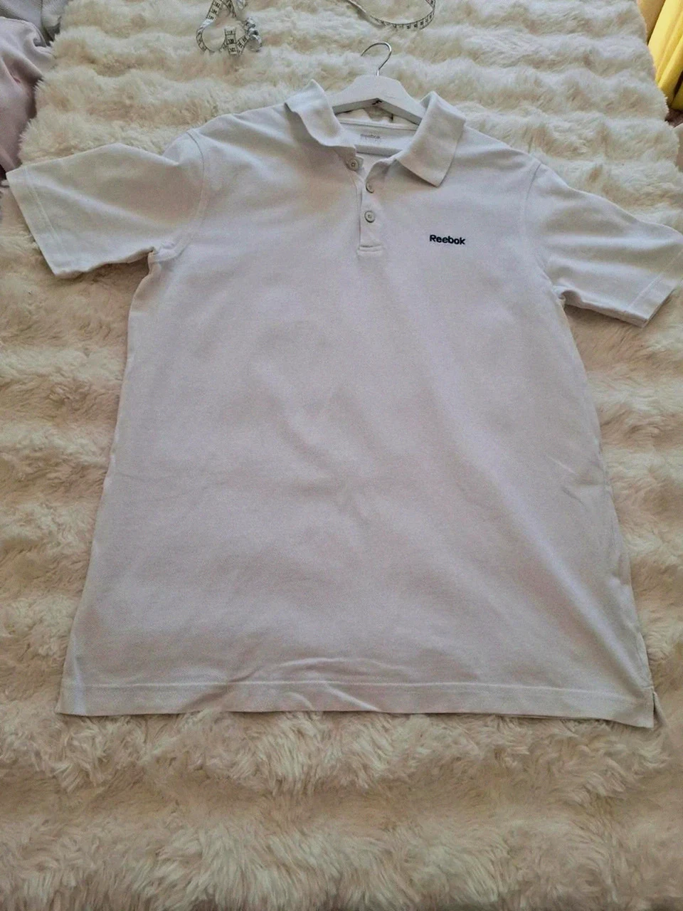 Reebok Polo - Blanc - Taille M
