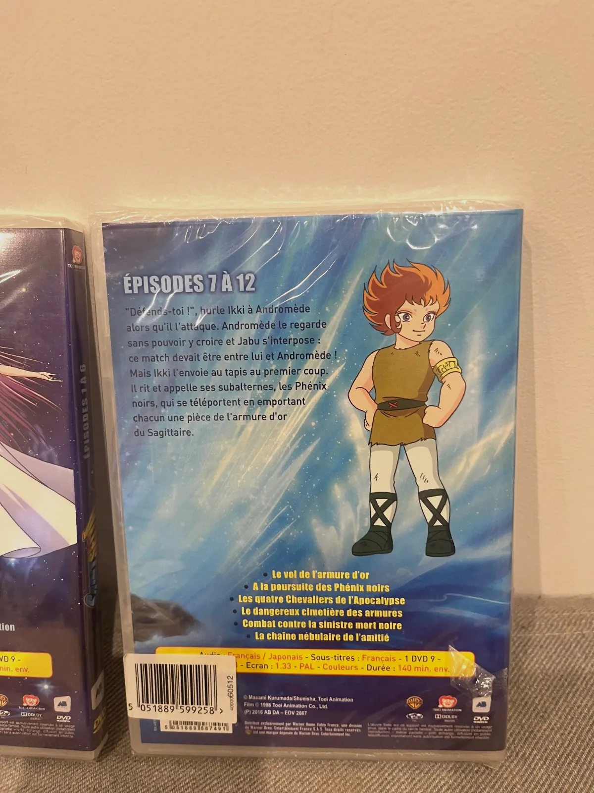 DVD. Les chevaliers du zodiaque. – Manga 6
