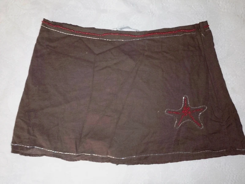 Pull&Bear Brown Skort with Star Detail Size S – Pull & Bear – taille S / 36 / 8