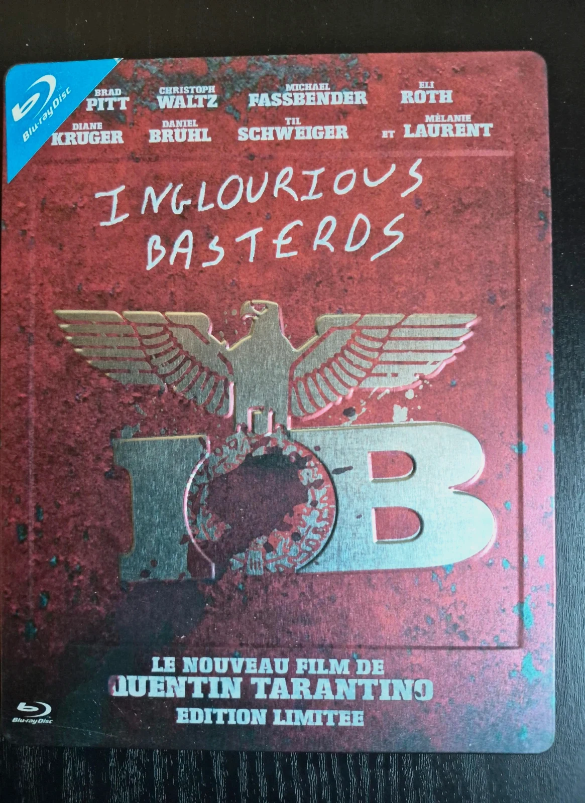 Steelbook Inglourious Basterds Blu-ray - Édition Limitée Tarantino