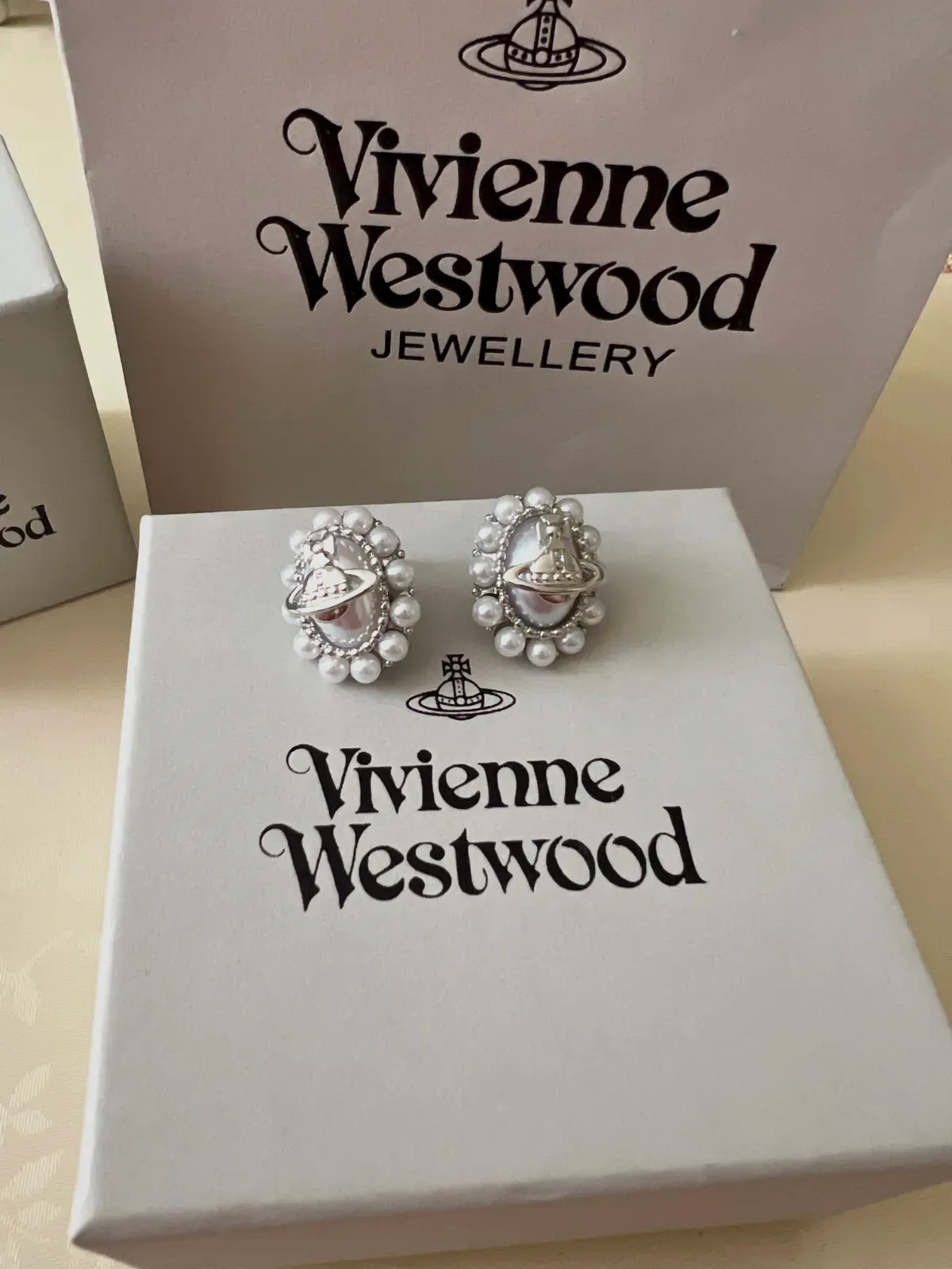 Boucles d'oreilles perles Vivienne Westwood – Vivienne Westwood – taille Taille unique 2